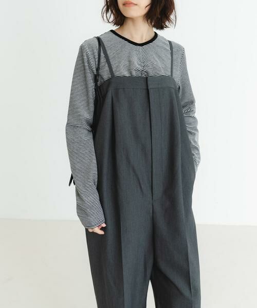 URBAN RESEARCH / アーバンリサーチ Tシャツ | 『MADE IN JAPAN』ベロアボーダーシャーリングカットソー | 詳細4