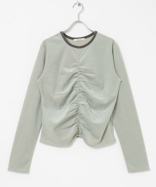 URBAN RESEARCH / アーバンリサーチ Tシャツ | 『MADE IN JAPAN』ベロアボーダーシャーリングカットソー | 詳細20