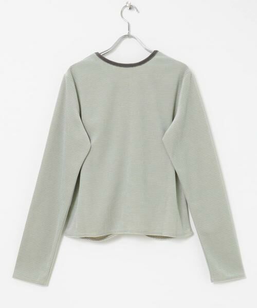 URBAN RESEARCH / アーバンリサーチ Tシャツ | 『MADE IN JAPAN』ベロアボーダーシャーリングカットソー | 詳細22