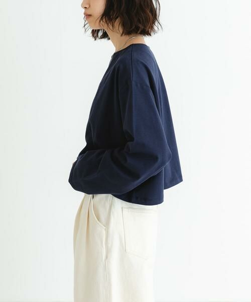 URBAN RESEARCH / アーバンリサーチ Tシャツ | ショート丈ロングスリーブTシャツ | 詳細3