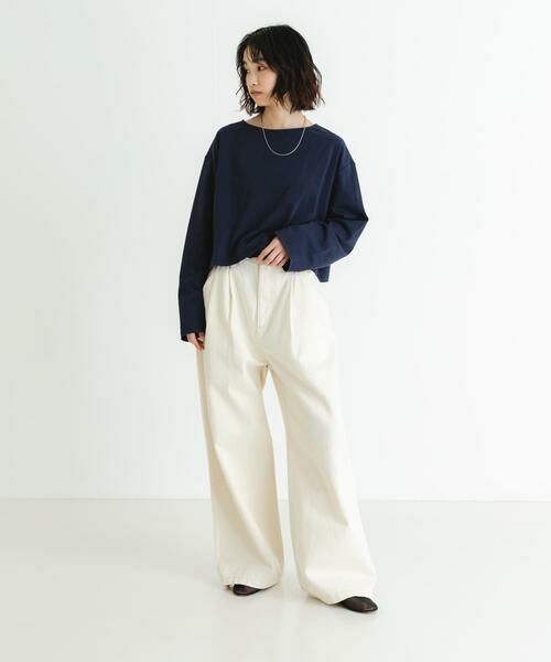 URBAN RESEARCH / アーバンリサーチ Tシャツ | ショート丈ロングスリーブTシャツ | 詳細7