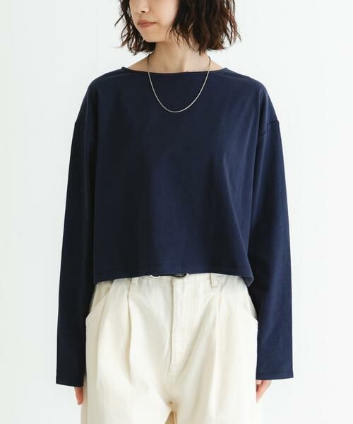 URBAN RESEARCH / アーバンリサーチ Tシャツ | ショート丈ロングスリーブTシャツ | 詳細8