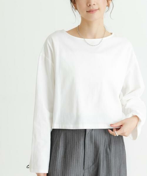 URBAN RESEARCH / アーバンリサーチ Tシャツ | ショート丈ロングスリーブTシャツ | 詳細13