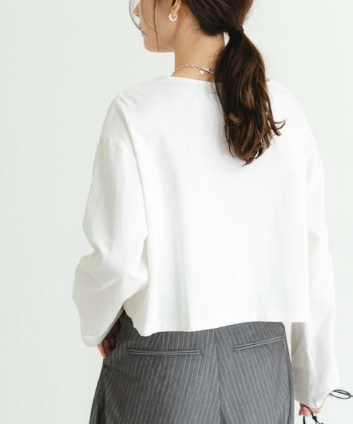 URBAN RESEARCH / アーバンリサーチ Tシャツ | ショート丈ロングスリーブTシャツ | 詳細15