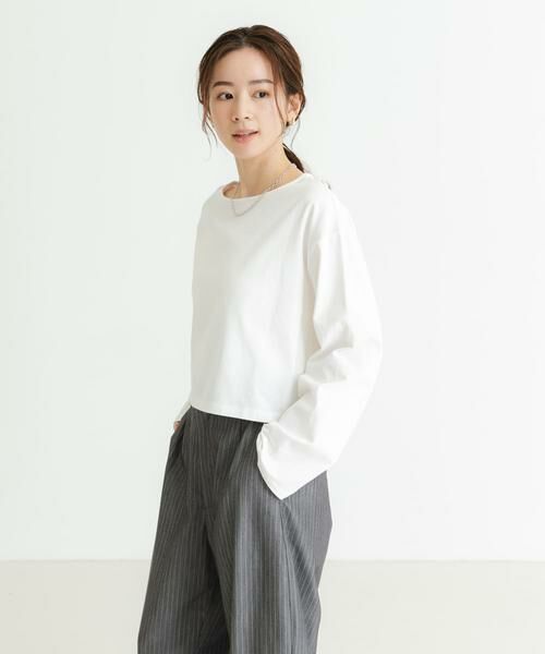 URBAN RESEARCH / アーバンリサーチ Tシャツ | ショート丈ロングスリーブTシャツ | 詳細16