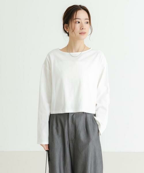 URBAN RESEARCH / アーバンリサーチ Tシャツ | ショート丈ロングスリーブTシャツ | 詳細17