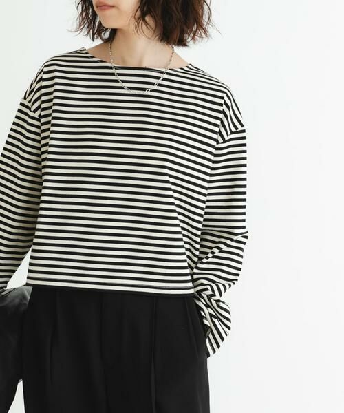 URBAN RESEARCH / アーバンリサーチ Tシャツ | ショート丈ロングスリーブTシャツ | 詳細23