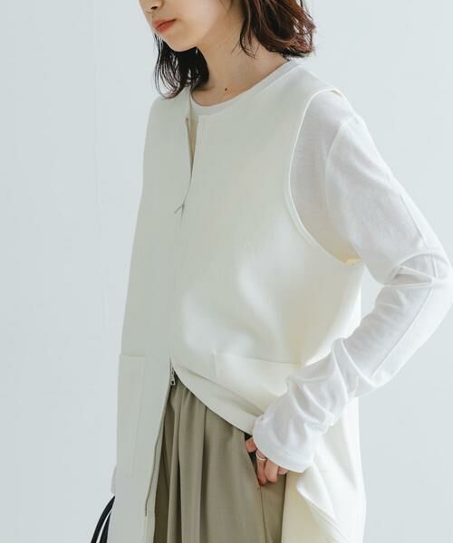 URBAN RESEARCH / アーバンリサーチ ベスト | ダブルジップニットベスト | 詳細14