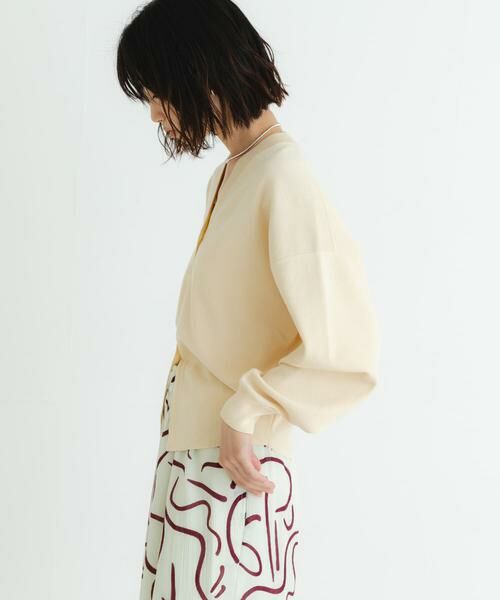 URBAN RESEARCH / アーバンリサーチ カーディガン・ボレロ | スウェットライクカーディガン | 詳細4