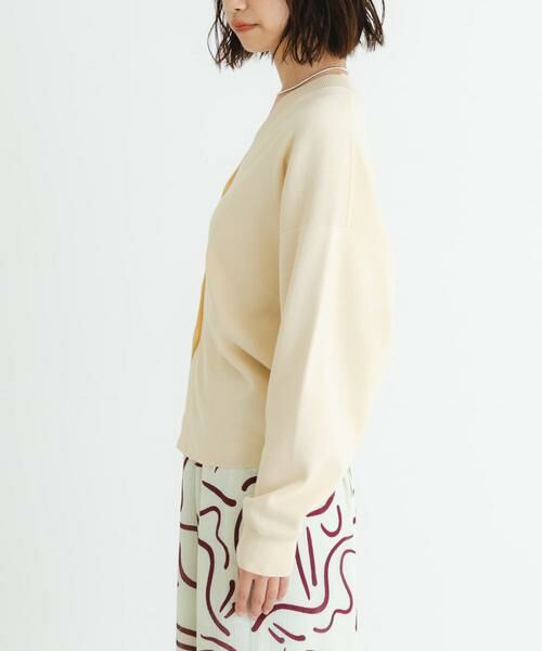 URBAN RESEARCH / アーバンリサーチ カーディガン・ボレロ | スウェットライクカーディガン | 詳細9