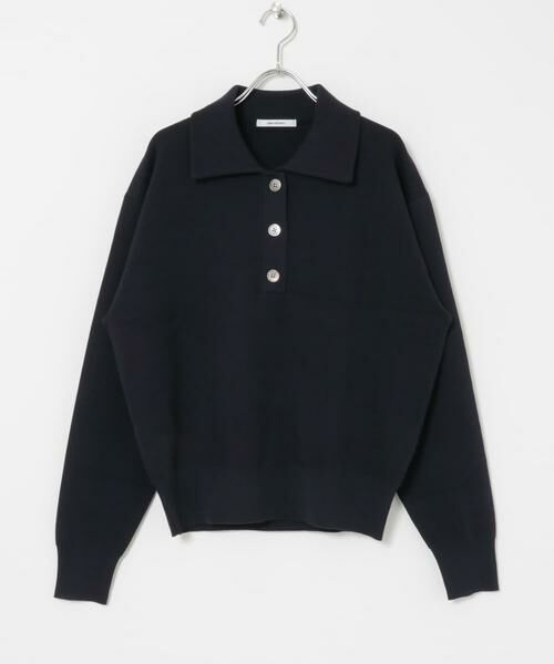 URBAN RESEARCH / アーバンリサーチ ニット・セーター | スウェットライクシャツカラーニット | 詳細8