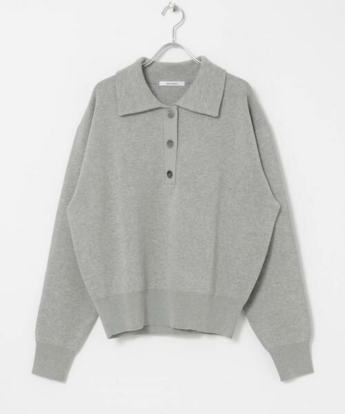 URBAN RESEARCH / アーバンリサーチ ニット・セーター | スウェットライクシャツカラーニット | 詳細21