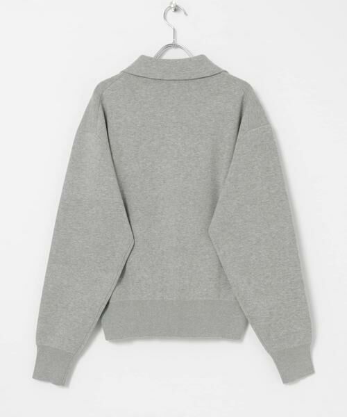 URBAN RESEARCH / アーバンリサーチ ニット・セーター | スウェットライクシャツカラーニット | 詳細23