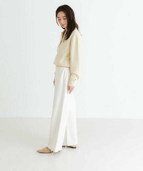 URBAN RESEARCH / アーバンリサーチ ニット・セーター | スウェットライクシャツカラーニット | 詳細30