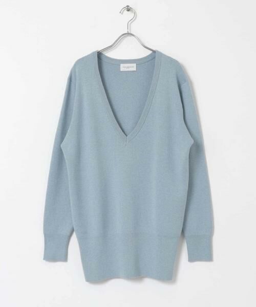 URBAN RESEARCH / アーバンリサーチ チュニック | new basic　カシミヤコットンVネックチュニックニット | 詳細20