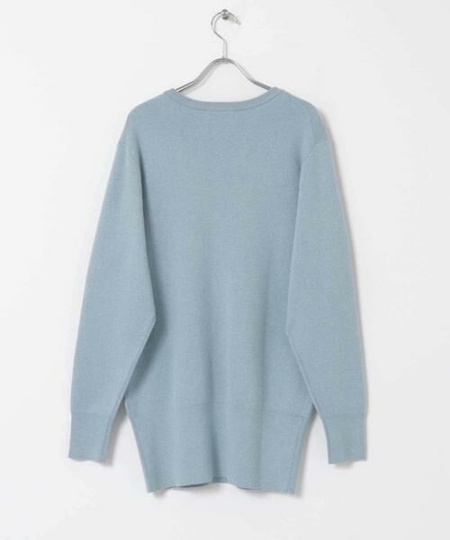 URBAN RESEARCH / アーバンリサーチ チュニック | new basic　カシミヤコットンVネックチュニックニット | 詳細23
