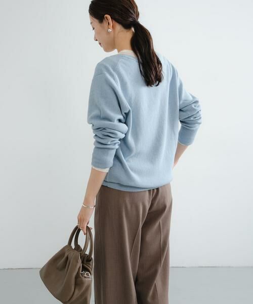 URBAN RESEARCH / アーバンリサーチ チュニック | new basic　カシミヤコットンVネックチュニックニット | 詳細14