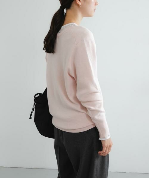 URBAN RESEARCH / アーバンリサーチ チュニック | new basic　カシミヤコットンVネックチュニックニット | 詳細28