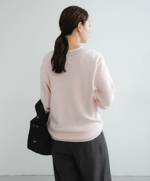 URBAN RESEARCH / アーバンリサーチ チュニック | new basic　カシミヤコットンVネックチュニックニット | 詳細30