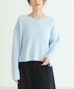 URBAN RESEARCH / アーバンリサーチ ニット・セーター | テープヤーンVネック畦ニット