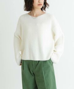 URBAN RESEARCH / アーバンリサーチ ニット・セーター | テープヤーンVネック畦ニット