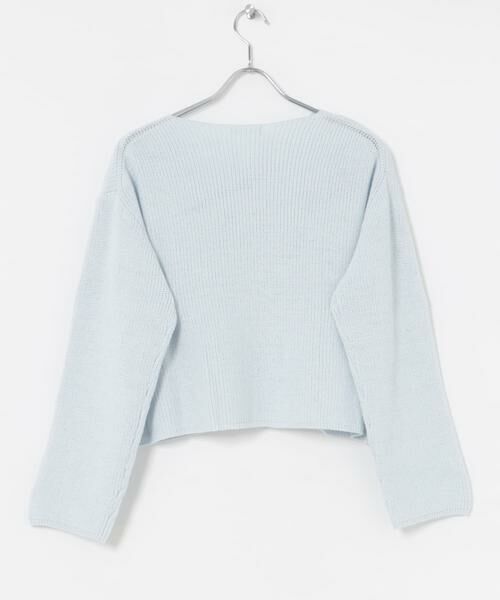 URBAN RESEARCH / アーバンリサーチ ニット・セーター | テープヤーンVネック畦ニット | 詳細10