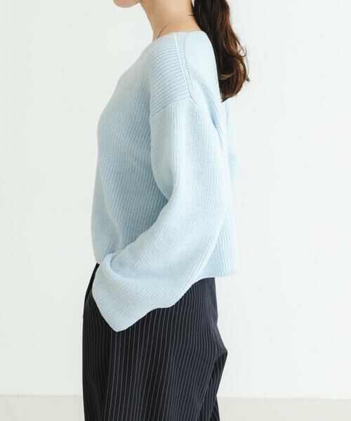 URBAN RESEARCH / アーバンリサーチ ニット・セーター | テープヤーンVネック畦ニット | 詳細5