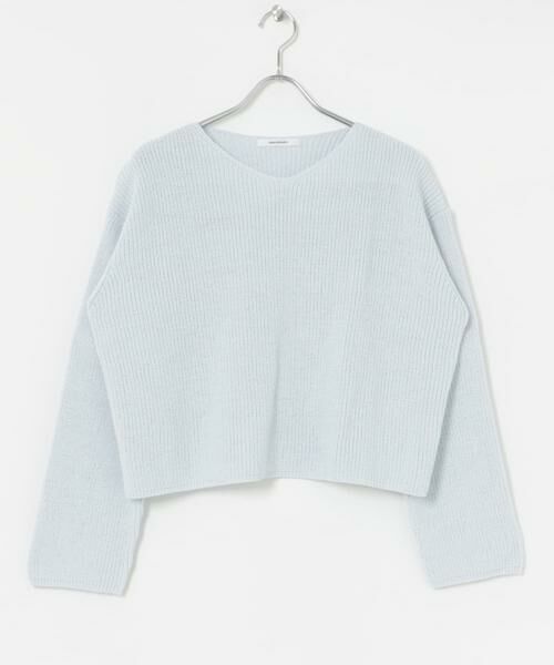 URBAN RESEARCH / アーバンリサーチ ニット・セーター | テープヤーンVネック畦ニット | 詳細8