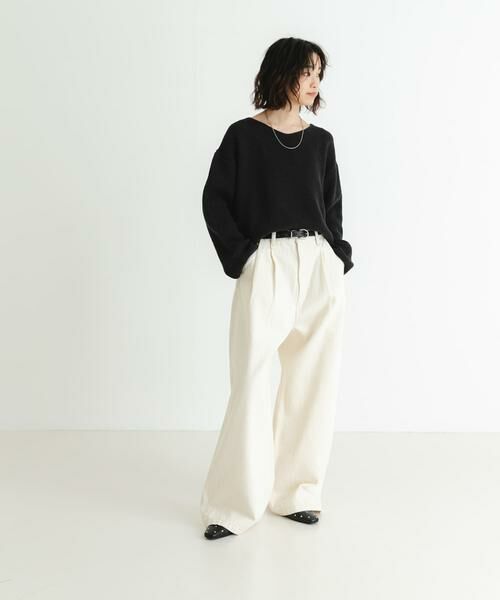 URBAN RESEARCH / アーバンリサーチ ニット・セーター | テープヤーンVネック畦ニット | 詳細28