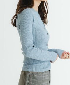 URBAN RESEARCH / アーバンリサーチ ニット・セーター | 『UR TECH』メランジコットンクルーネックニット