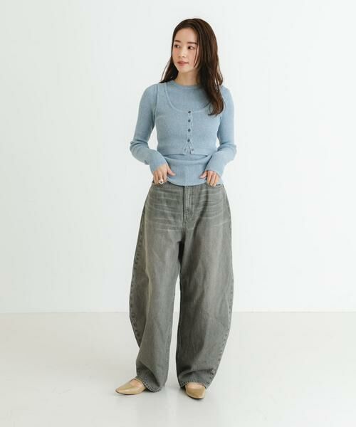 URBAN RESEARCH / アーバンリサーチ ベスト | 『UR TECH』メランジコットンベスト | 詳細5