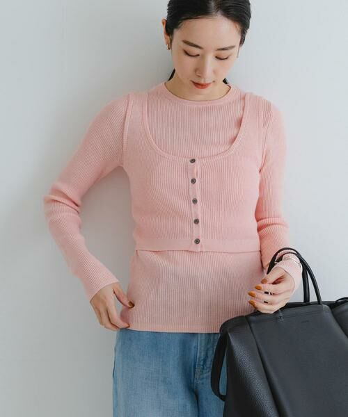 URBAN RESEARCH / アーバンリサーチ ベスト | 『UR TECH』メランジコットンベスト | 詳細14