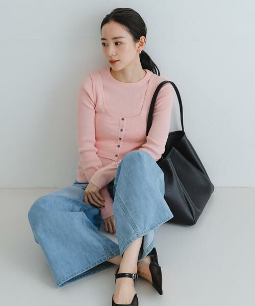 URBAN RESEARCH / アーバンリサーチ ベスト | 『UR TECH』メランジコットンベスト | 詳細19