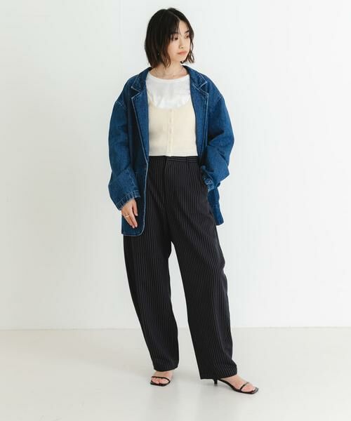 URBAN RESEARCH / アーバンリサーチ ベスト | 『UR TECH』メランジコットンベスト | 詳細28