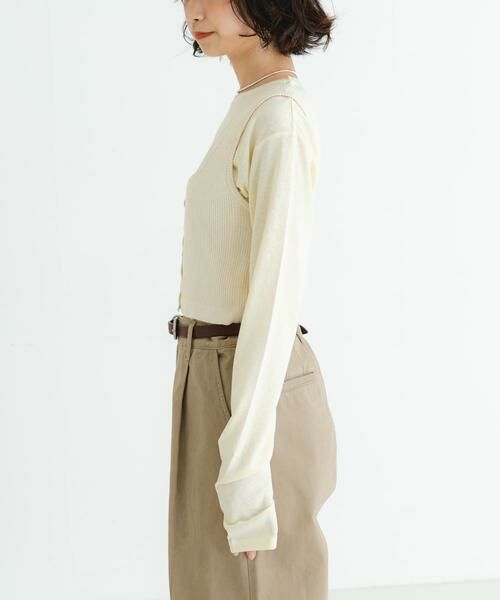 URBAN RESEARCH / アーバンリサーチ ベスト | 『UR TECH』メランジコットンベスト | 詳細30