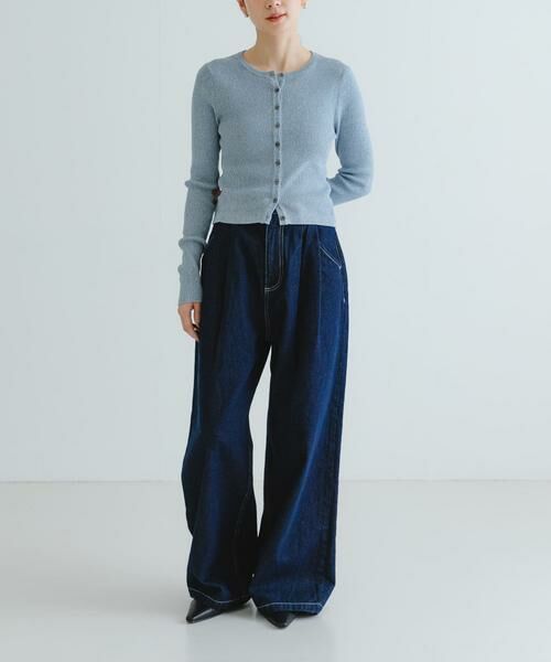 URBAN RESEARCH / アーバンリサーチ ニット・セーター | UR TECH メランジコットンカーディガン | 詳細6