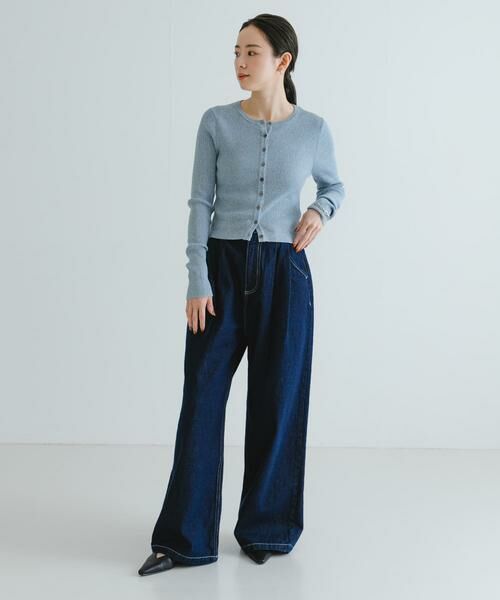 URBAN RESEARCH / アーバンリサーチ ニット・セーター | UR TECH メランジコットンカーディガン | 詳細7