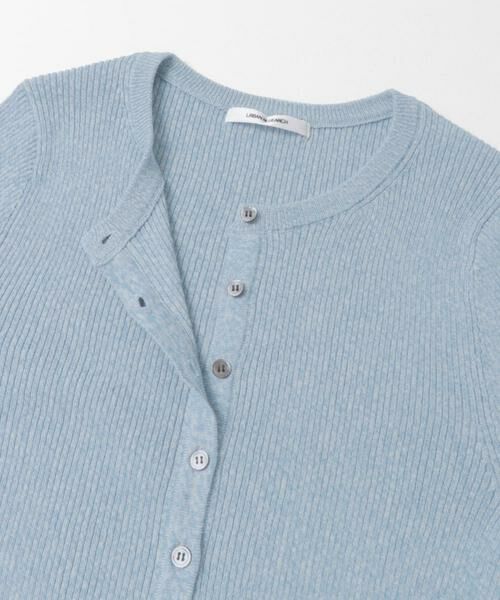 URBAN RESEARCH / アーバンリサーチ ニット・セーター | UR TECH メランジコットンカーディガン | 詳細9