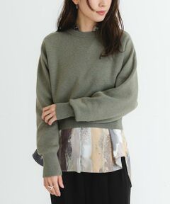 URBAN RESEARCH / アーバンリサーチ ニット・セーター | new basic　カシミヤコットンクルーネックニット