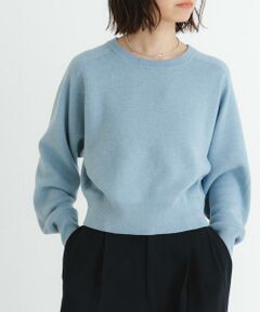 URBAN RESEARCH / アーバンリサーチ ニット・セーター | new basic　カシミヤコットンクルーネックニット