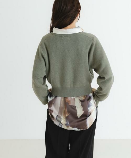 URBAN RESEARCH / アーバンリサーチ ニット・セーター | new basic　カシミヤコットンクルーネックニット | 詳細2