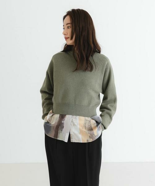 URBAN RESEARCH / アーバンリサーチ ニット・セーター | new basic　カシミヤコットンクルーネックニット | 詳細3