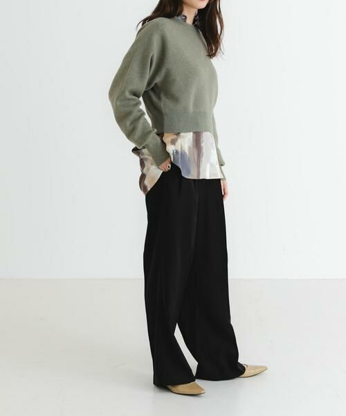 URBAN RESEARCH / アーバンリサーチ ニット・セーター | new basic　カシミヤコットンクルーネックニット | 詳細5