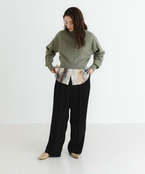 URBAN RESEARCH / アーバンリサーチ ニット・セーター | new basic　カシミヤコットンクルーネックニット | 詳細6