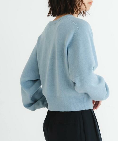 URBAN RESEARCH / アーバンリサーチ ニット・セーター | new basic　カシミヤコットンクルーネックニット | 詳細10
