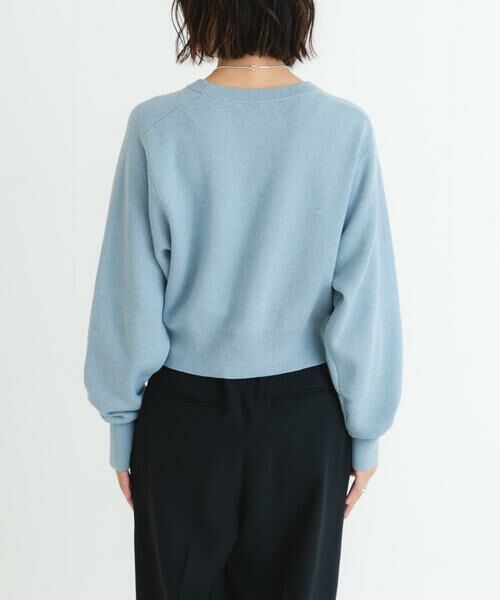 URBAN RESEARCH / アーバンリサーチ ニット・セーター | new basic　カシミヤコットンクルーネックニット | 詳細19