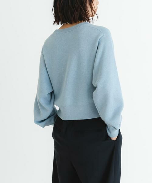 URBAN RESEARCH / アーバンリサーチ ニット・セーター | new basic　カシミヤコットンクルーネックニット | 詳細11