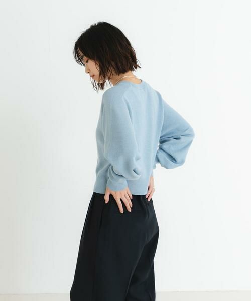 URBAN RESEARCH / アーバンリサーチ ニット・セーター | new basic　カシミヤコットンクルーネックニット | 詳細13