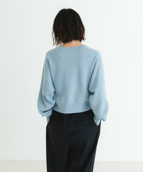 URBAN RESEARCH / アーバンリサーチ ニット・セーター | new basic　カシミヤコットンクルーネックニット | 詳細14