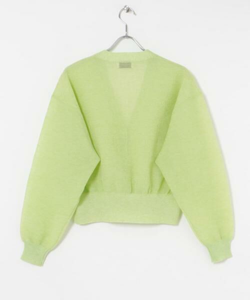 URBAN RESEARCH / アーバンリサーチ カーディガン・ボレロ | new basic　リネン混スポンディッシュニットカーディガン | 詳細10